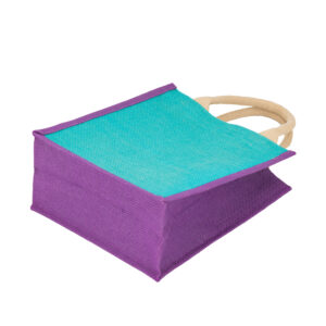 Jute Bag with cotton Rope Handles